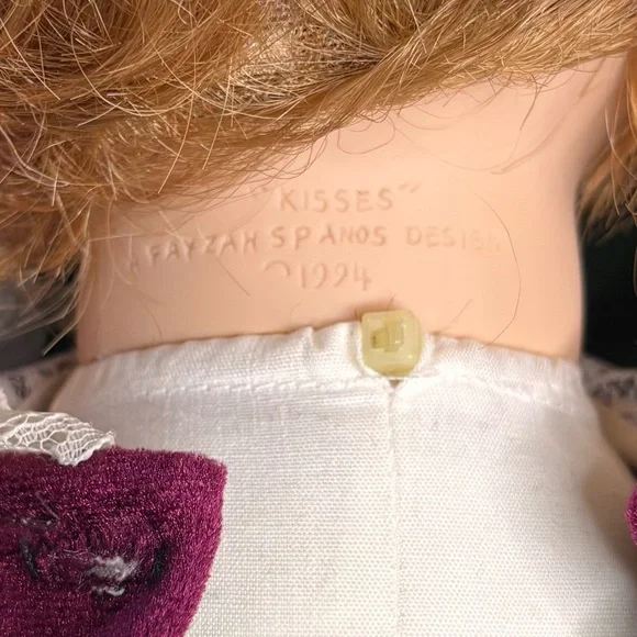 Fayzah Spanos KISSES” Rare Vinyl Doll